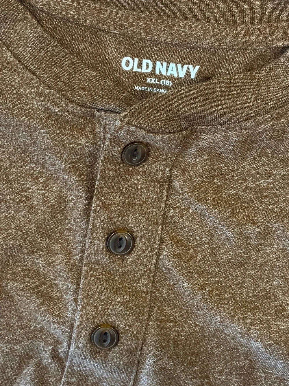 Boys Button Up Henley